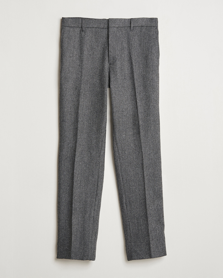 Heren | Broeken | J.Lindeberg | Soren Twill Cash Flannel Pants Night Owl
