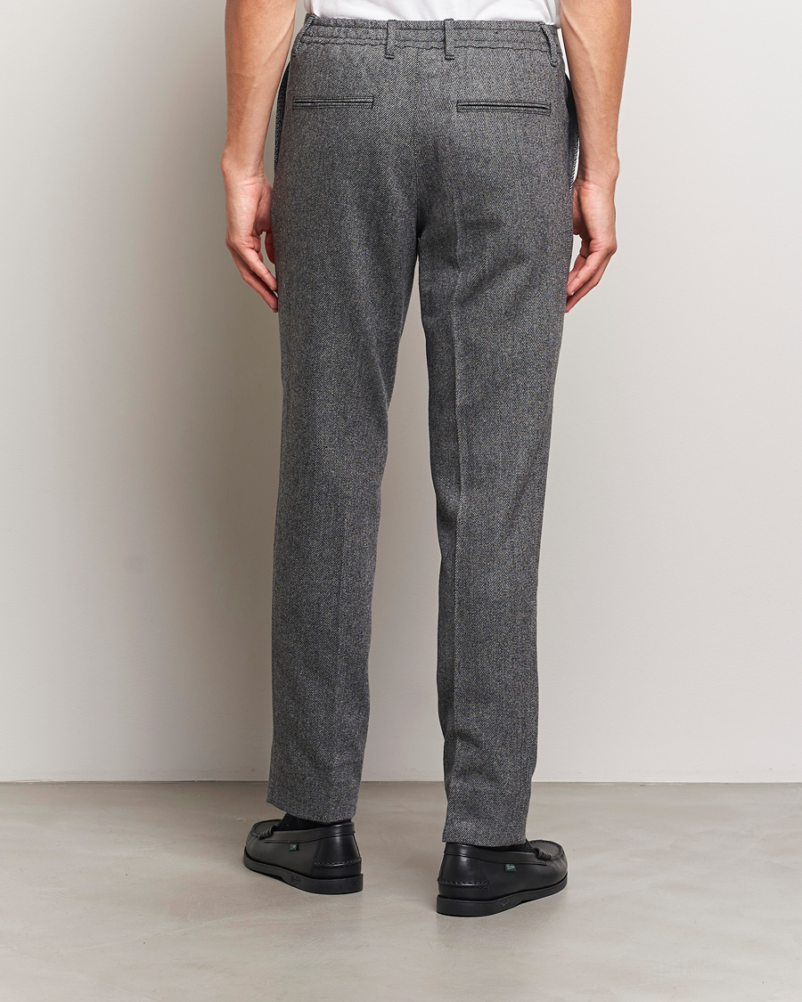 Heren | Broeken | J.Lindeberg | Soren Twill Cash Flannel Pants Night Owl