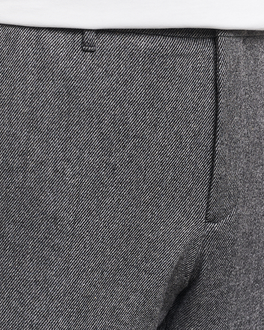 Heren | Broeken | J.Lindeberg | Soren Twill Cash Flannel Pants Night Owl