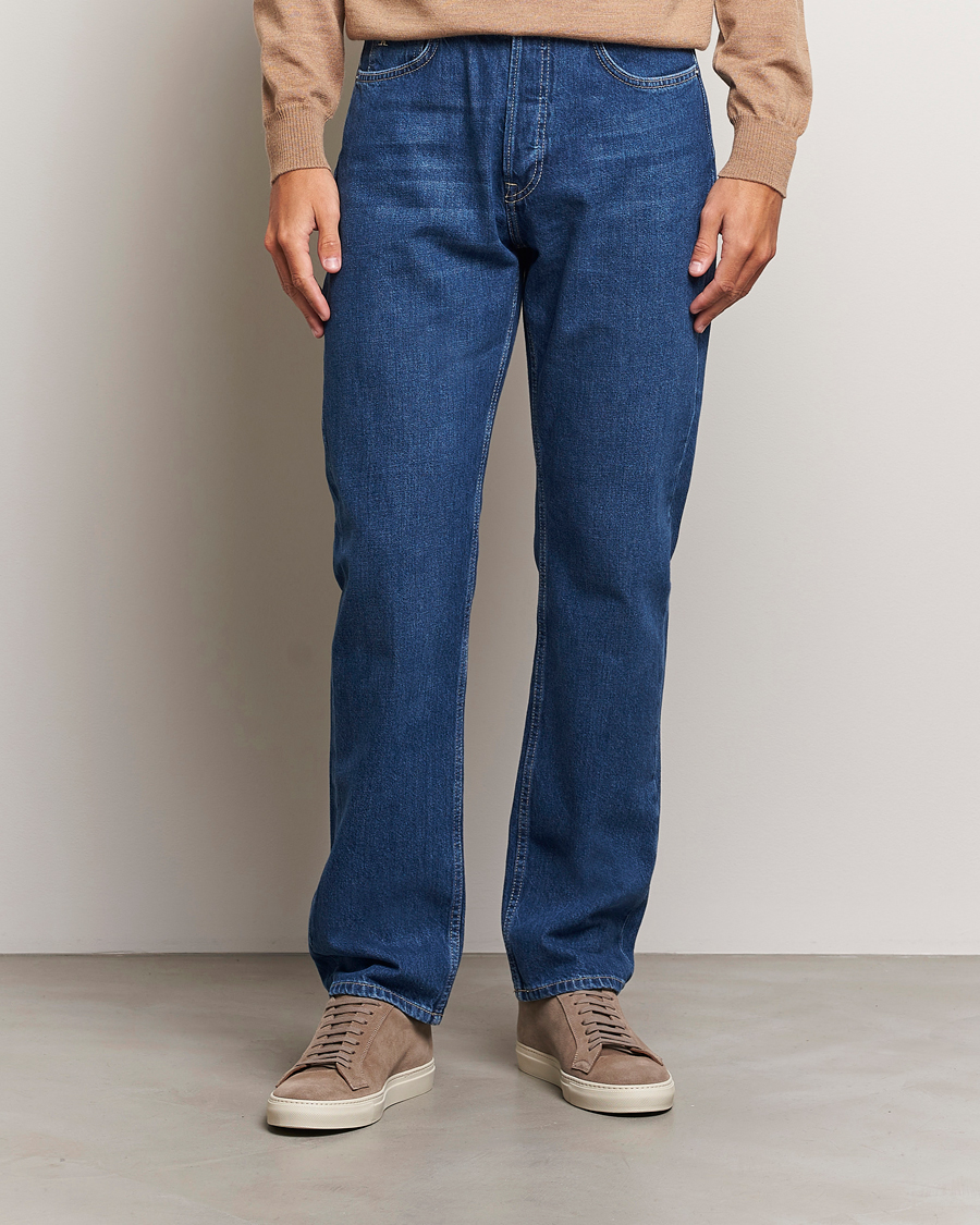 Homme | Jeans | J.Lindeberg | Cody Regular Jeans Dark Blue