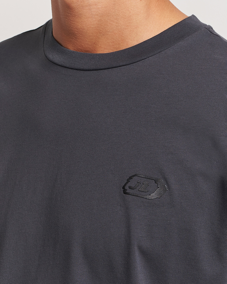 Heren | T-shirts | J.Lindeberg | Hale Logo T-Shirt Washed Black