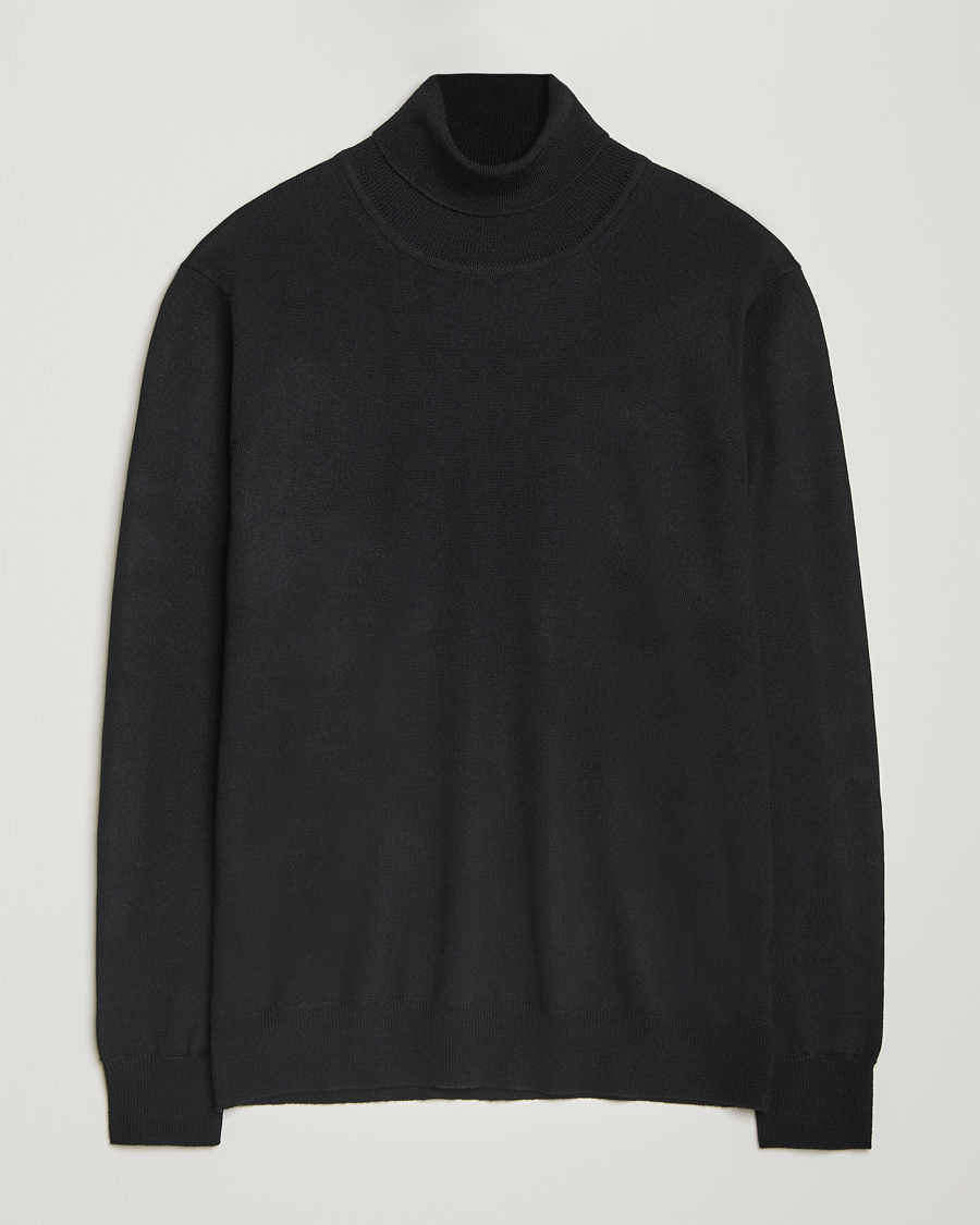 Heren | Truien | J.Lindeberg | Kaden Merino Turtleneck Black