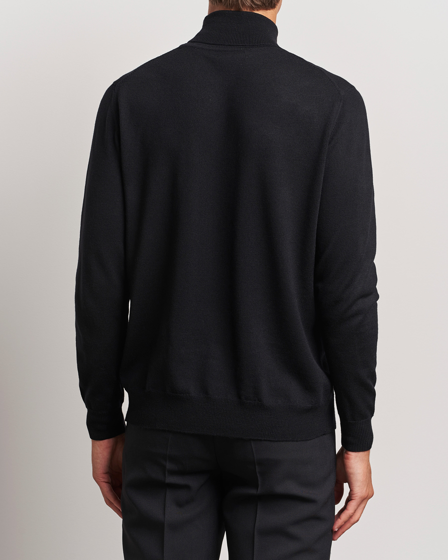 Heren | Truien | J.Lindeberg | Kaden Merino Turtleneck Black