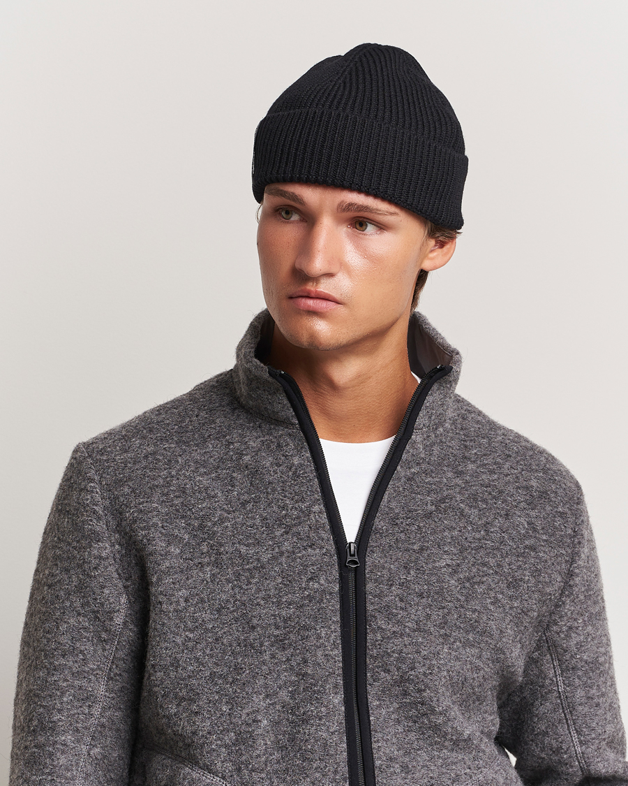 Heren | J.Lindeberg Juan Merino Beanie Black | J.Lindeberg | Juan Merino Beanie Black