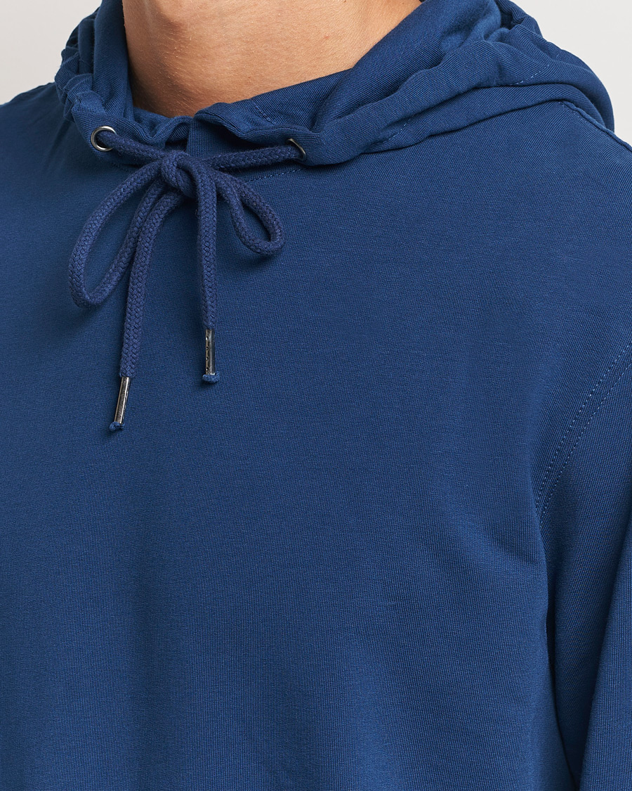 Heren | Truien | Bread & Boxers | Loungewear Hoodie Ink Blue