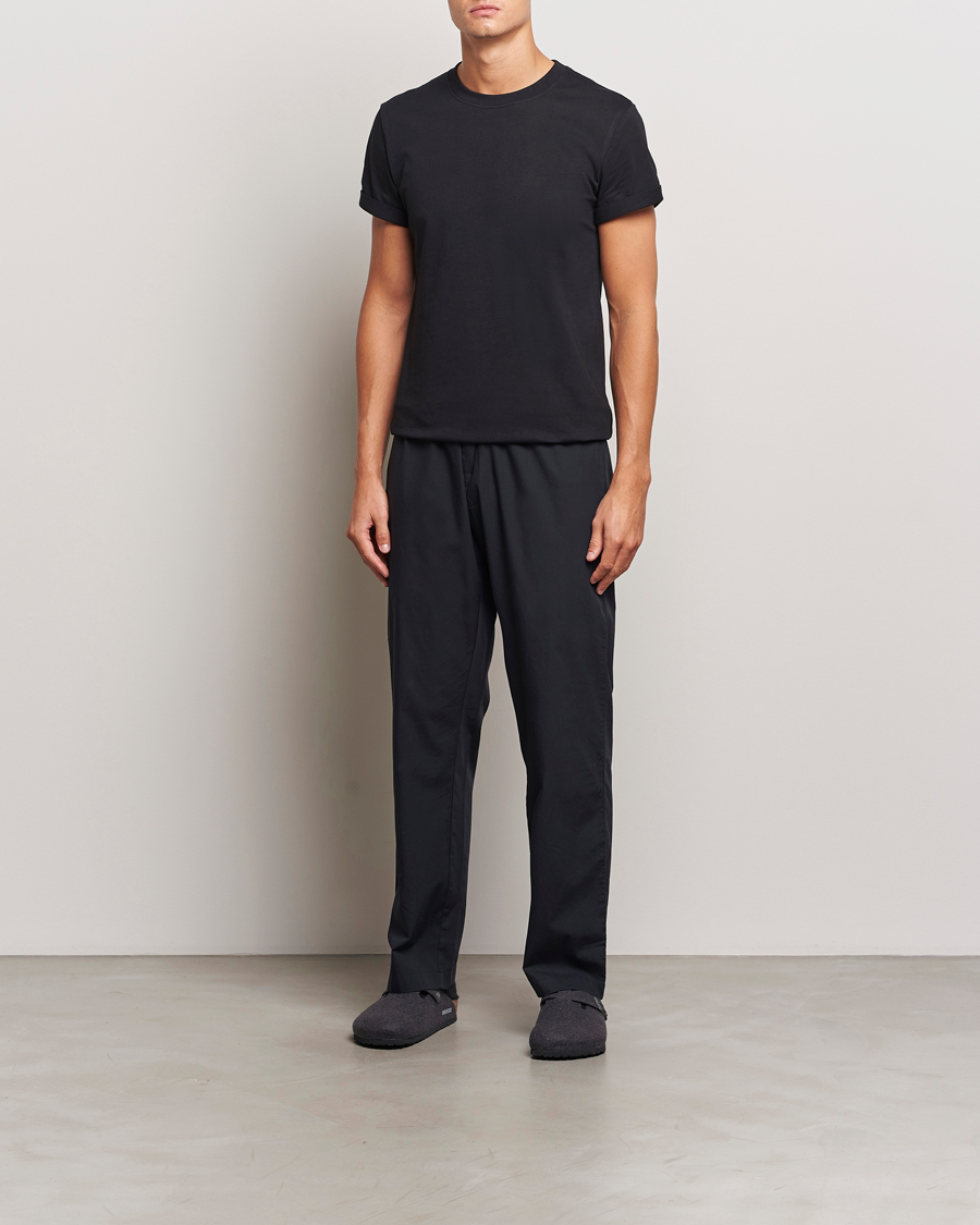 Heren | Pyjama's en gewaden | Bread & Boxers | Woven Pyjama Pant Dark Navy