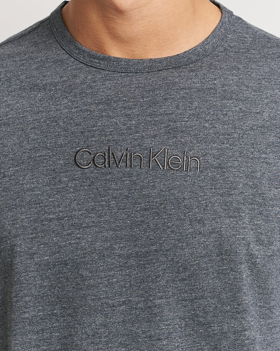 Homme | Calvin Klein Cotton Pyjama Set Charcoal/Black | Calvin Klein | Cotton Pyjama Set Charcoal/Black