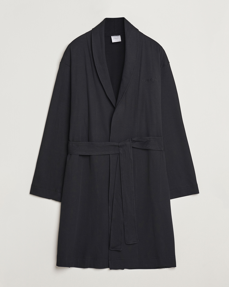 Homme | Calvin Klein Cotton Robe Black | Calvin Klein | Cotton Robe Black