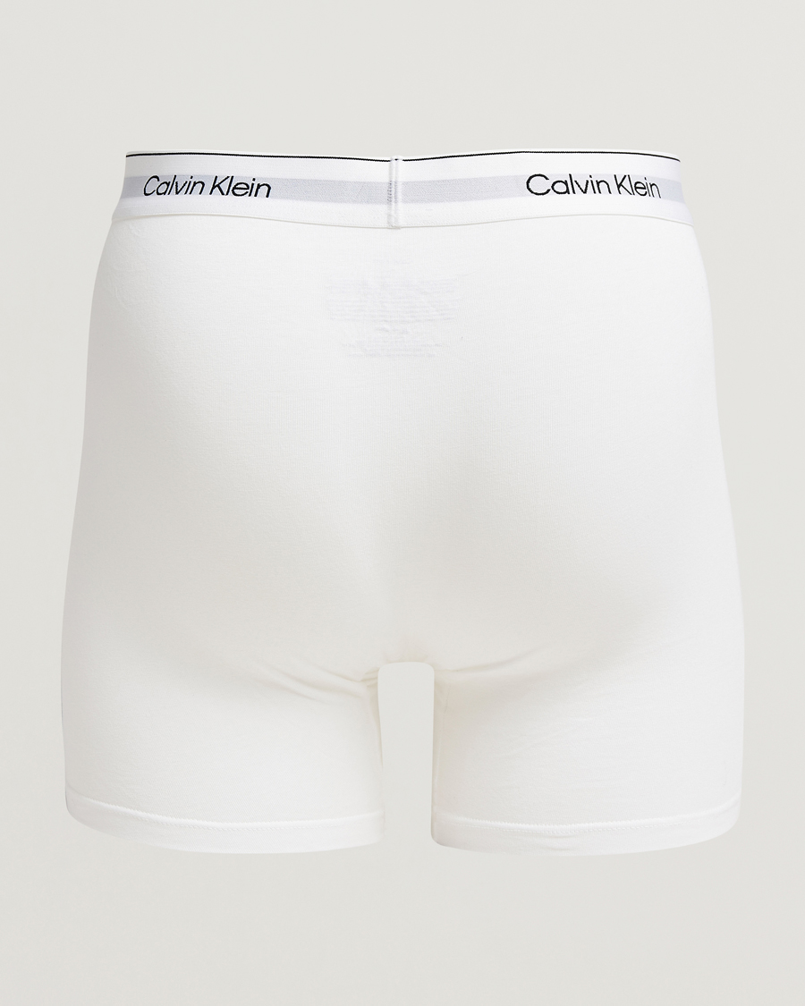 Homme | Sous-Vêtements Et Chaussettes | Calvin Klein | 3-Pack Icon Cotton Stretch Boxer Brief White