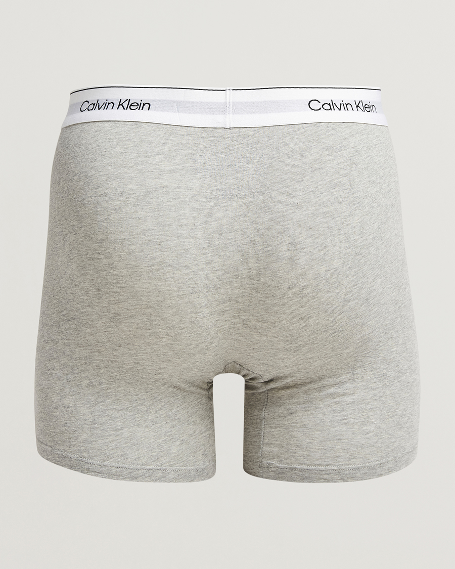 Heren | Ondergoed | Calvin Klein | 3-Pack Icon Cotton Stretch Boxer Brief Grey/Black/White
