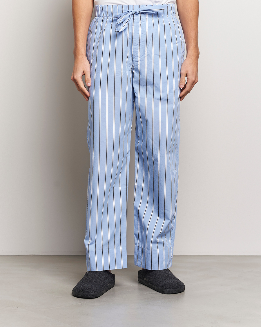 Heren | Pyjama's en gewaden | Tekla | Poplin Pyjama Pants Basset Stripes