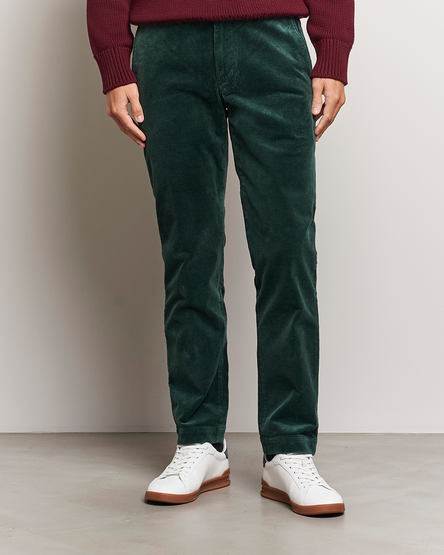 Heren | Broeken | Polo Ralph Lauren | Bedford Corduroy 5-Pocket Pants College Green