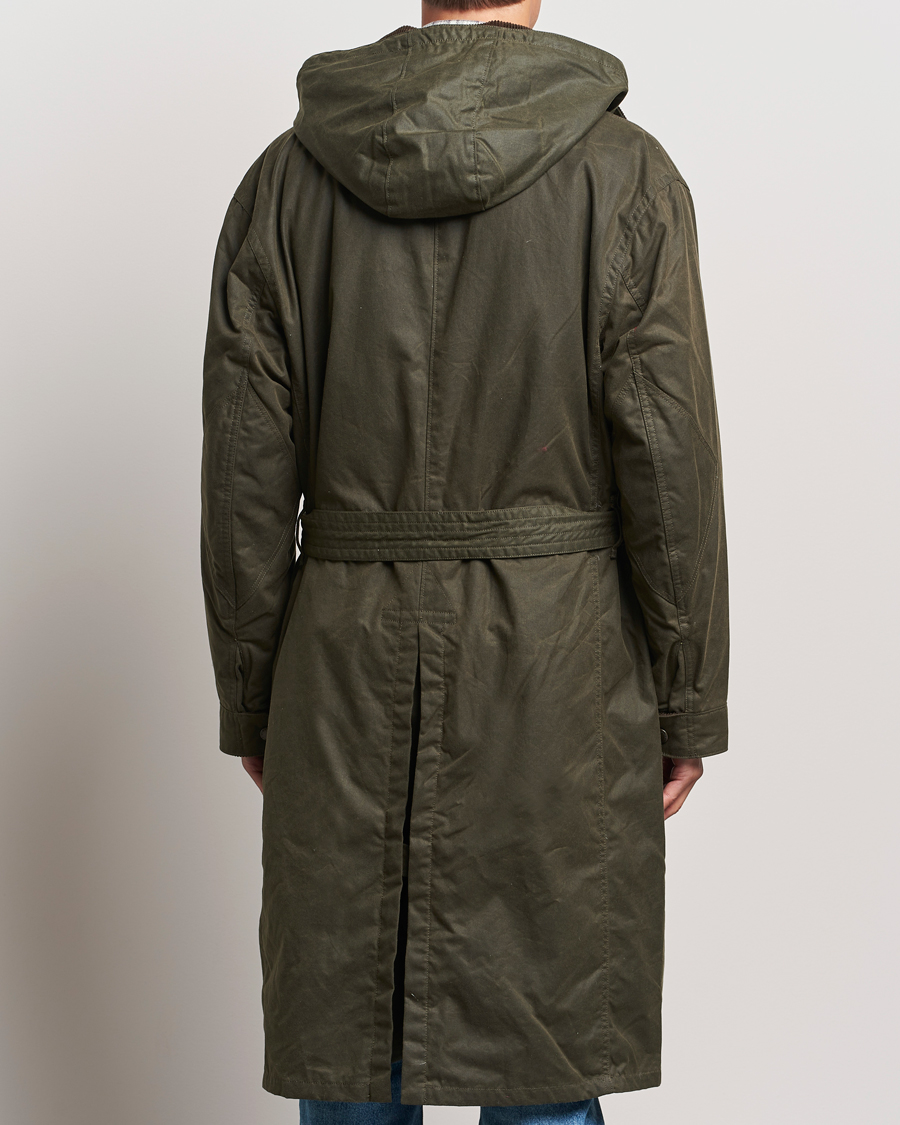 Heren | Jassen | Polo Ralph Lauren | Stewart Belted Coat Oil Cloth Green