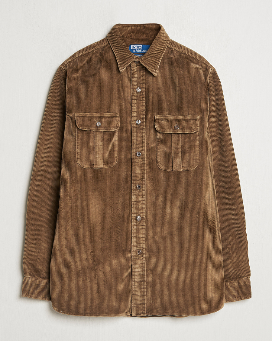 Homme | Chemises | Polo Ralph Lauren | Corduroy Patch Shirt York Brown