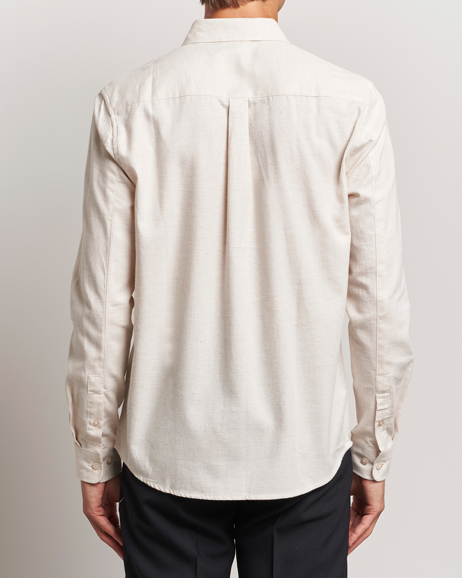 Homme | Chemises | KnowledgeCotton Apparel | Regular Fit Melange Flannel Shirt Greish