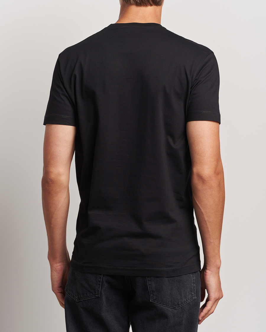 Heren | T-shirts | Dsquared2 | Cool Fit Leaf T-Shirt Black