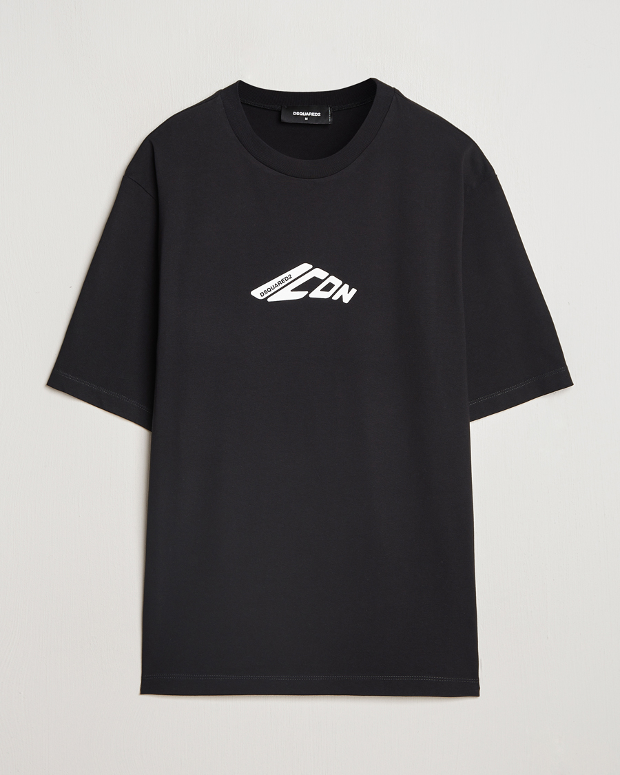 Heren | T-shirts | Dsquared2 | Icon Evolution T-Shirt Black