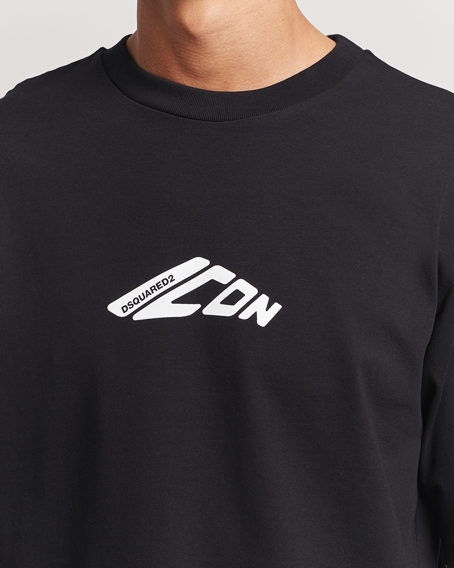 Heren | T-shirts | Dsquared2 | Icon Evolution T-Shirt Black