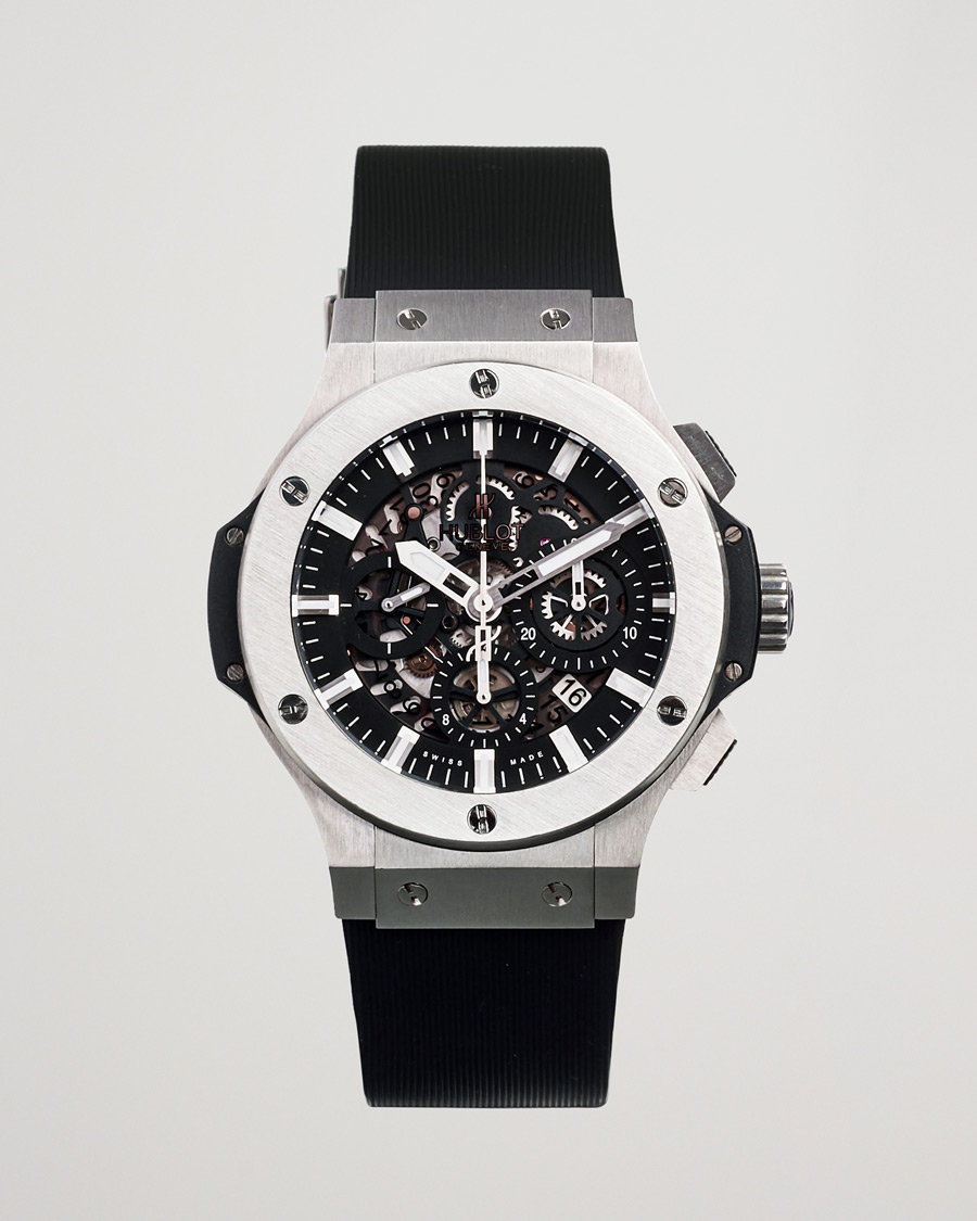 Heren | Hublot Pre-Owned Big Bang Aero Bang 311.SX.1170.GR Silver | Hublot Pre-Owned | Big Bang Aero Bang 311.SX.1170.GR Silver