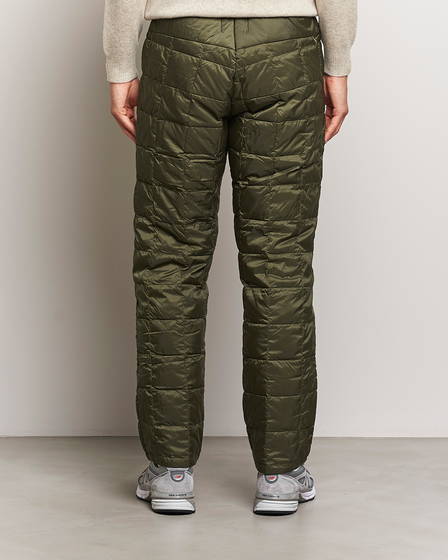 Homme | Pantalons | TAION | Regular Straight Down Pants Dark Olive