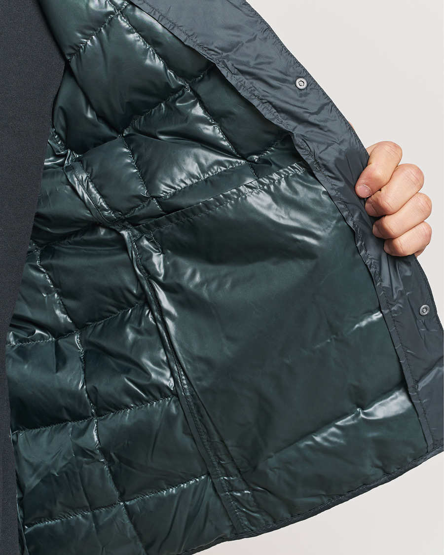 Homme | Manteaux Et Vestes | TAION | Crew Neck Button Down Jacket Charcoal