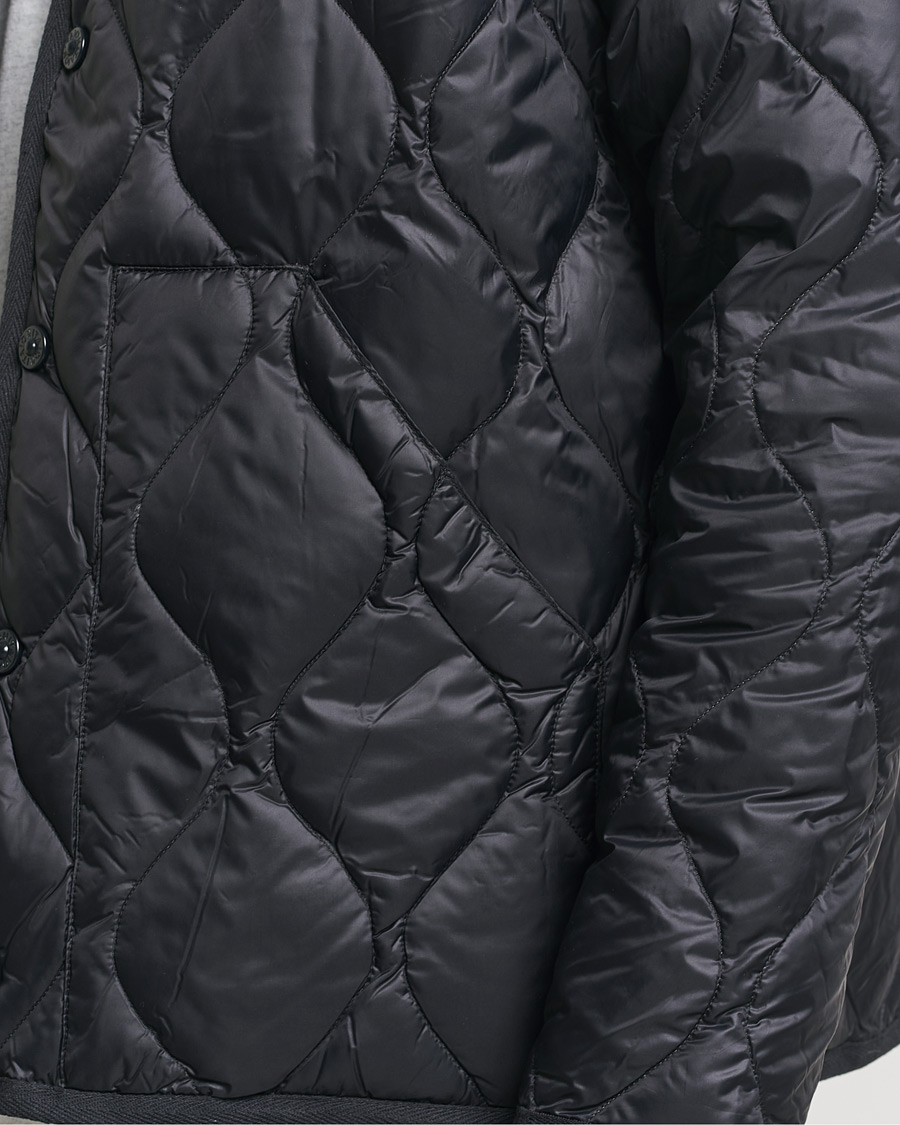 Homme | Manteaux Et Vestes | TAION | Military Crew Neck Down Jacket Black