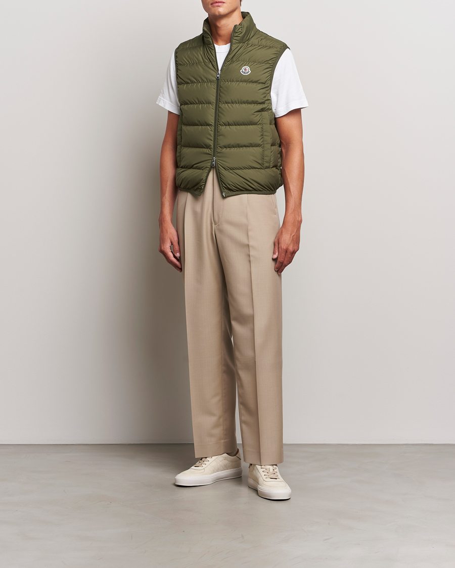 Homme | Manteaux Et Vestes | Moncler | Contrin Down Vest Military