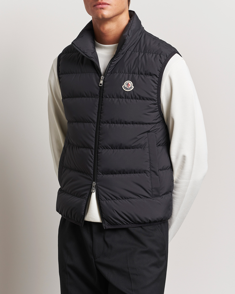 Homme | Manteaux Et Vestes | Moncler | Contrin Down Vest Black