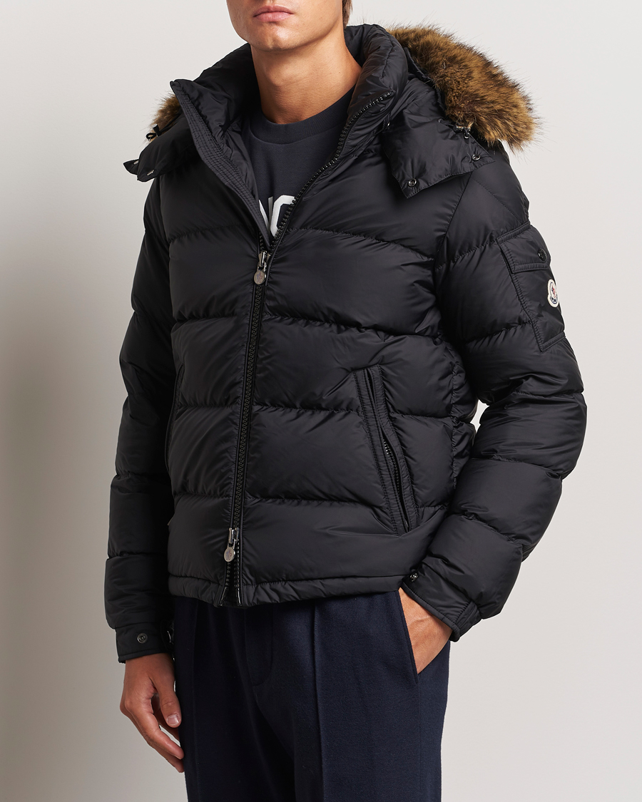 Heren | Jassen | Moncler | Maya Faux Fur Jacket Black