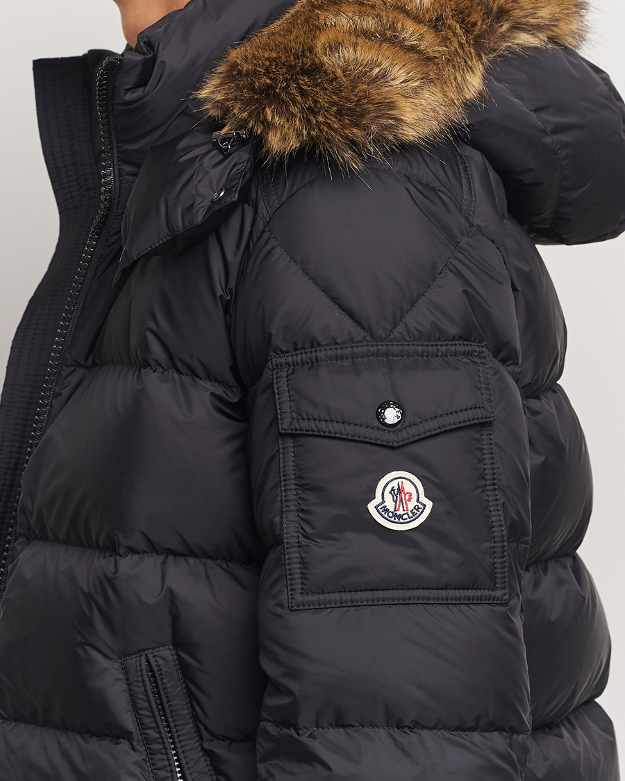 Heren | Jassen | Moncler | Maya Faux Fur Jacket Black