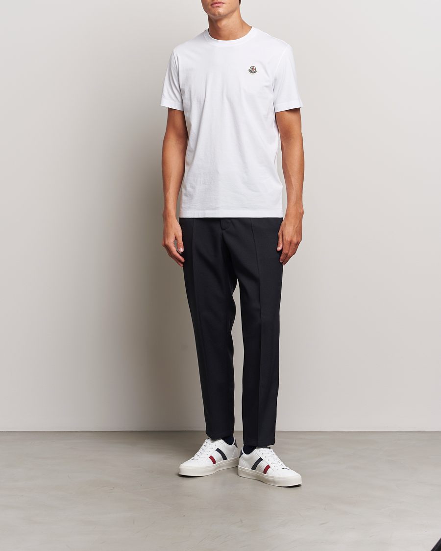 Homme | T-shirts | Moncler | 3-Pack Logo T-Shirt White/Grey/Black