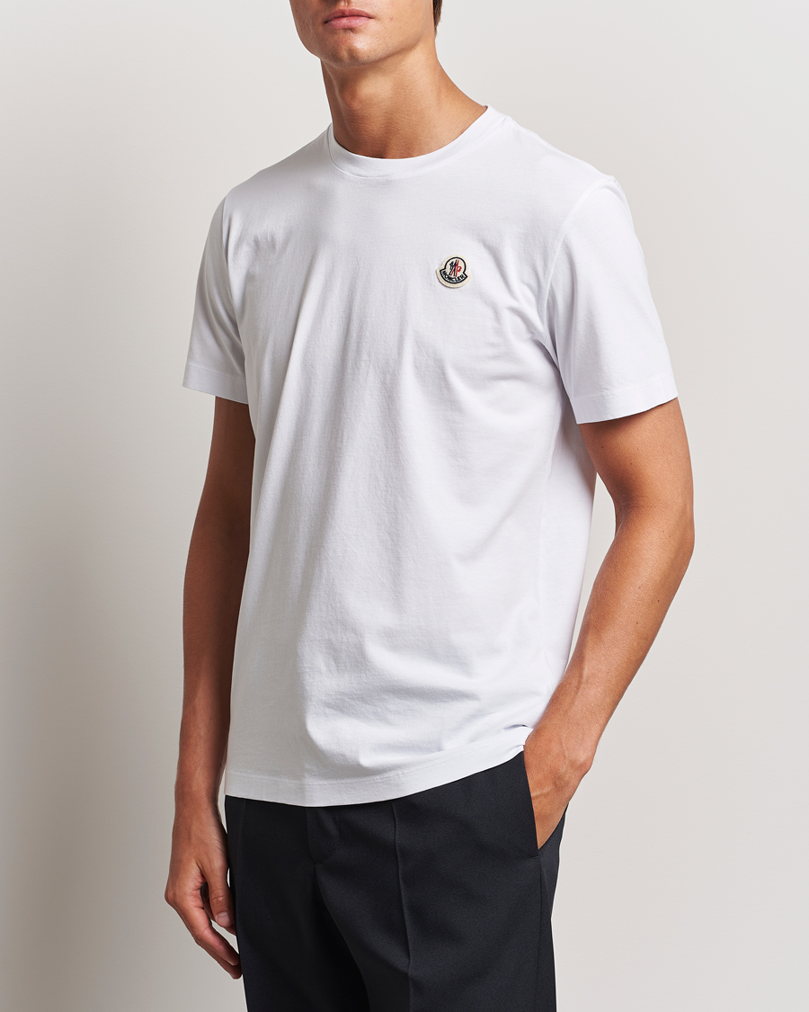 Homme | T-shirts | Moncler | 3-Pack Logo T-Shirt White/Grey/Black