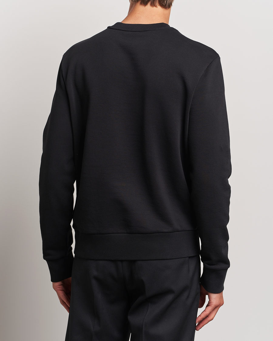 Homme | Pulls Et Tricots | Moncler | Lettering Logo Sweatshirt Black