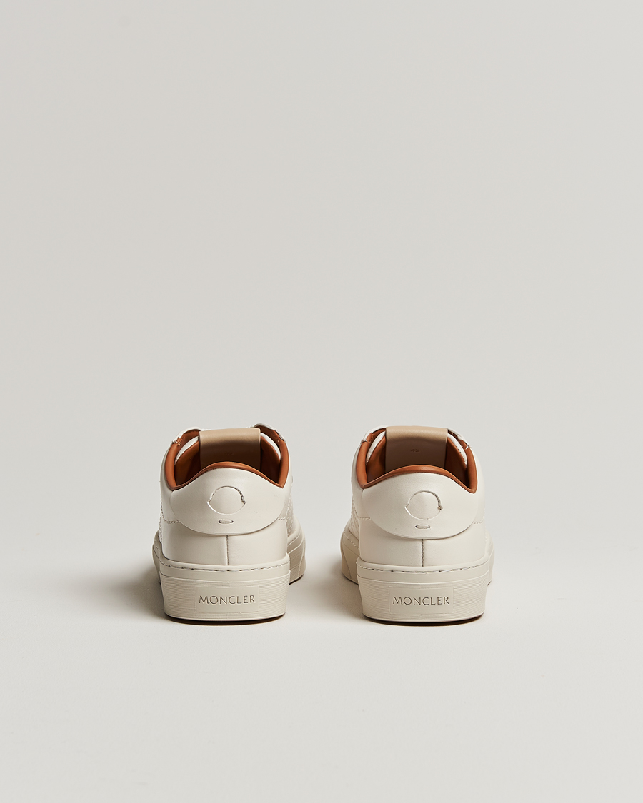 Homme | Moncler Monclub Sneakers White Calf | Moncler | Monclub Sneakers White Calf