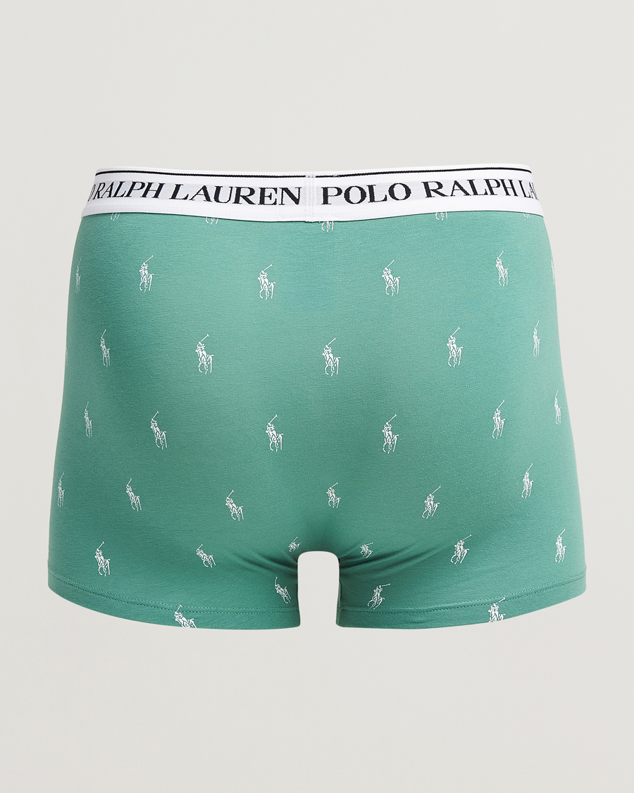 Homme | Sous-Vêtements Et Chaussettes | Polo Ralph Lauren | 3-Pack Trunk Fairway Green/Moss/Black