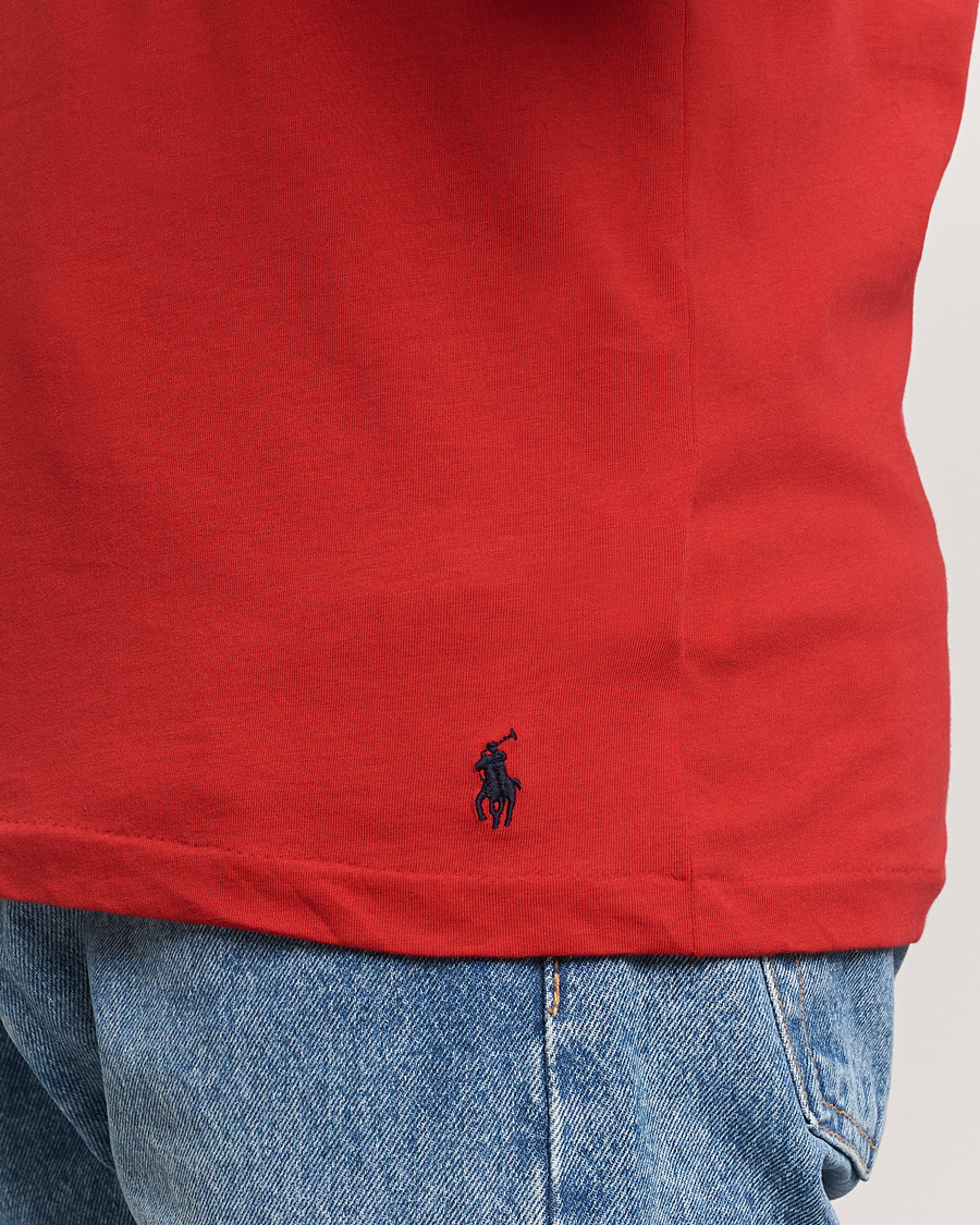 Heren | T-shirts | Polo Ralph Lauren | 3-Pack Crew Neck T-Shirt Blue/Navy/Red