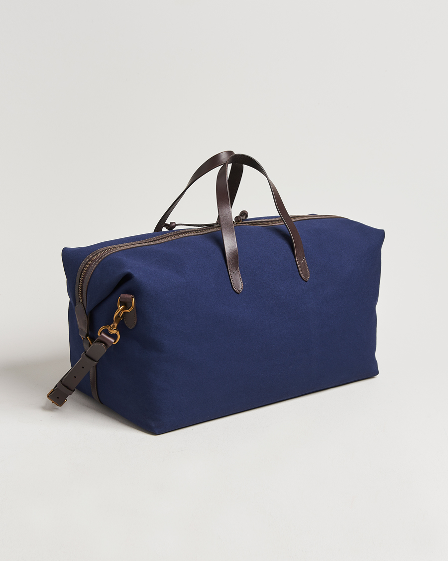 Heren | Polo Ralph Lauren Medium Canvas Duffle Bag Newport Navy | Polo Ralph Lauren | Medium Canvas Duffle Bag Newport Navy