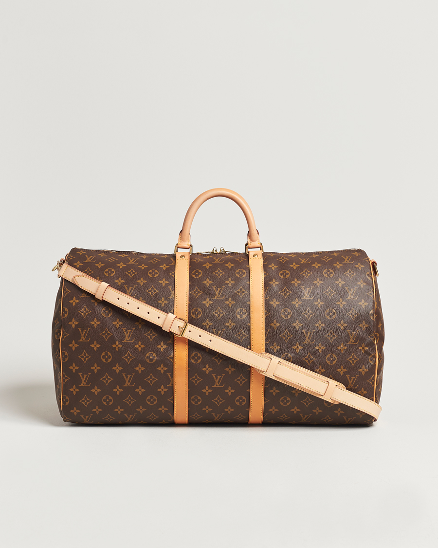 Heren | Louis Vuitton Pre-Owned Keepall Bandoulière 55 Monogram | Louis Vuitton Pre-Owned | Keepall Bandoulière 55 Monogram