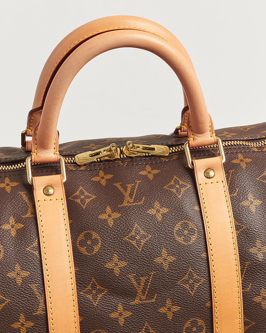 Heren | Louis Vuitton Pre-Owned Keepall Bandoulière 55 Monogram | Louis Vuitton Pre-Owned | Keepall Bandoulière 55 Monogram