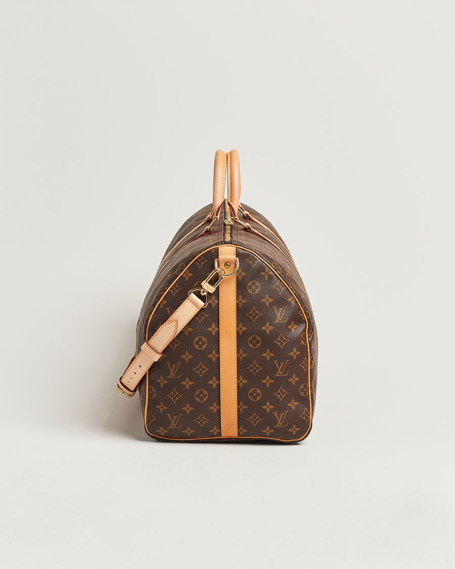 Heren | Louis Vuitton Pre-Owned Keepall Bandoulière 55 Monogram | Louis Vuitton Pre-Owned | Keepall Bandoulière 55 Monogram