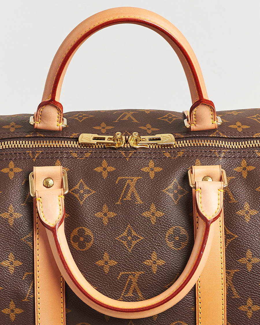Heren | Louis Vuitton Pre-Owned Keepall Bandoulière 55 Monogram | Louis Vuitton Pre-Owned | Keepall Bandoulière 55 Monogram