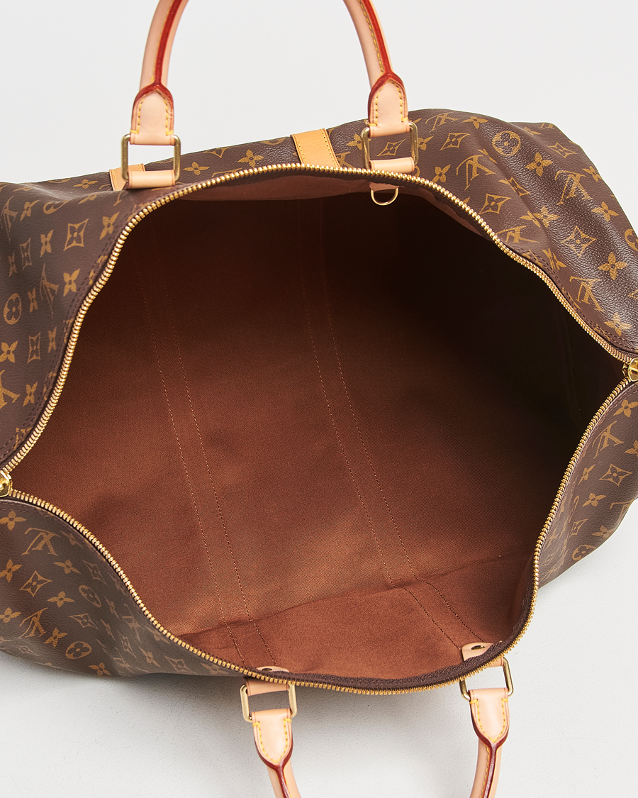 Heren | Louis Vuitton Pre-Owned Keepall Bandoulière 55 Monogram | Louis Vuitton Pre-Owned | Keepall Bandoulière 55 Monogram
