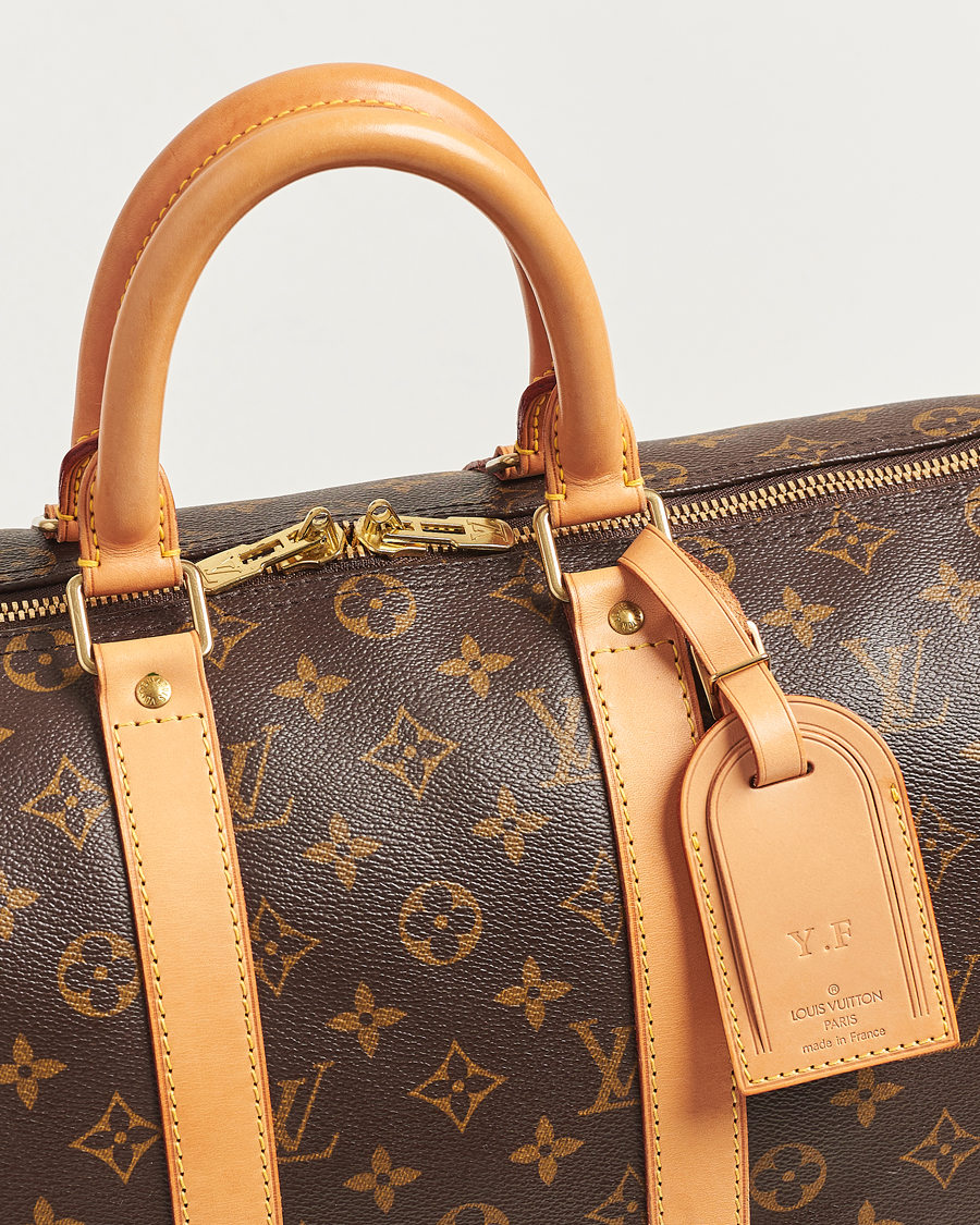 Heren | Louis Vuitton Pre-Owned Keepall 45 Bag Monogram | Louis Vuitton Pre-Owned | Keepall 45 Bag Monogram