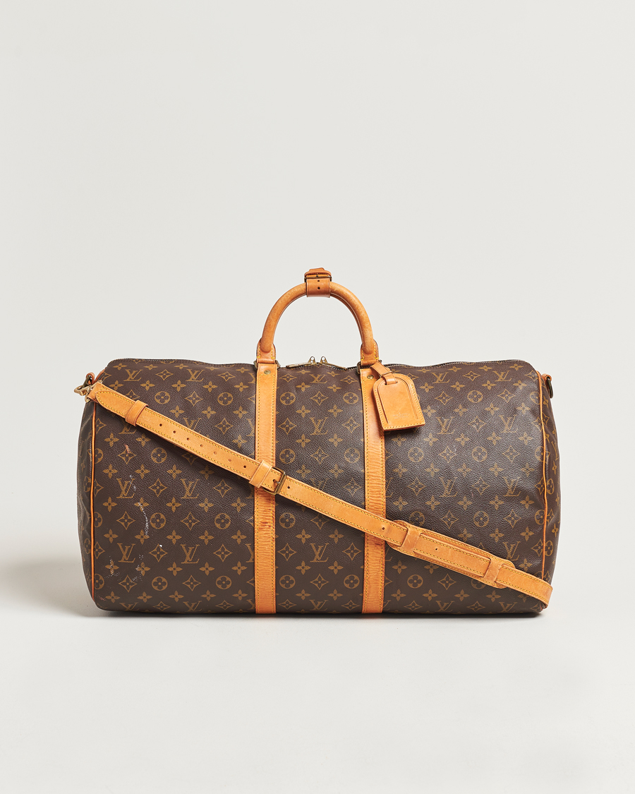 Heren | Louis Vuitton Pre-Owned Keepall Bandoulière 55 Monogram  | Louis Vuitton Pre-Owned | Keepall Bandoulière 55 Monogram 
