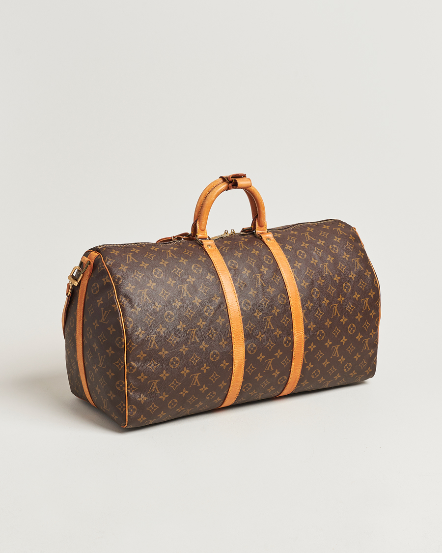 Heren | Louis Vuitton Pre-Owned Keepall Bandoulière 55 Monogram  | Louis Vuitton Pre-Owned | Keepall Bandoulière 55 Monogram 