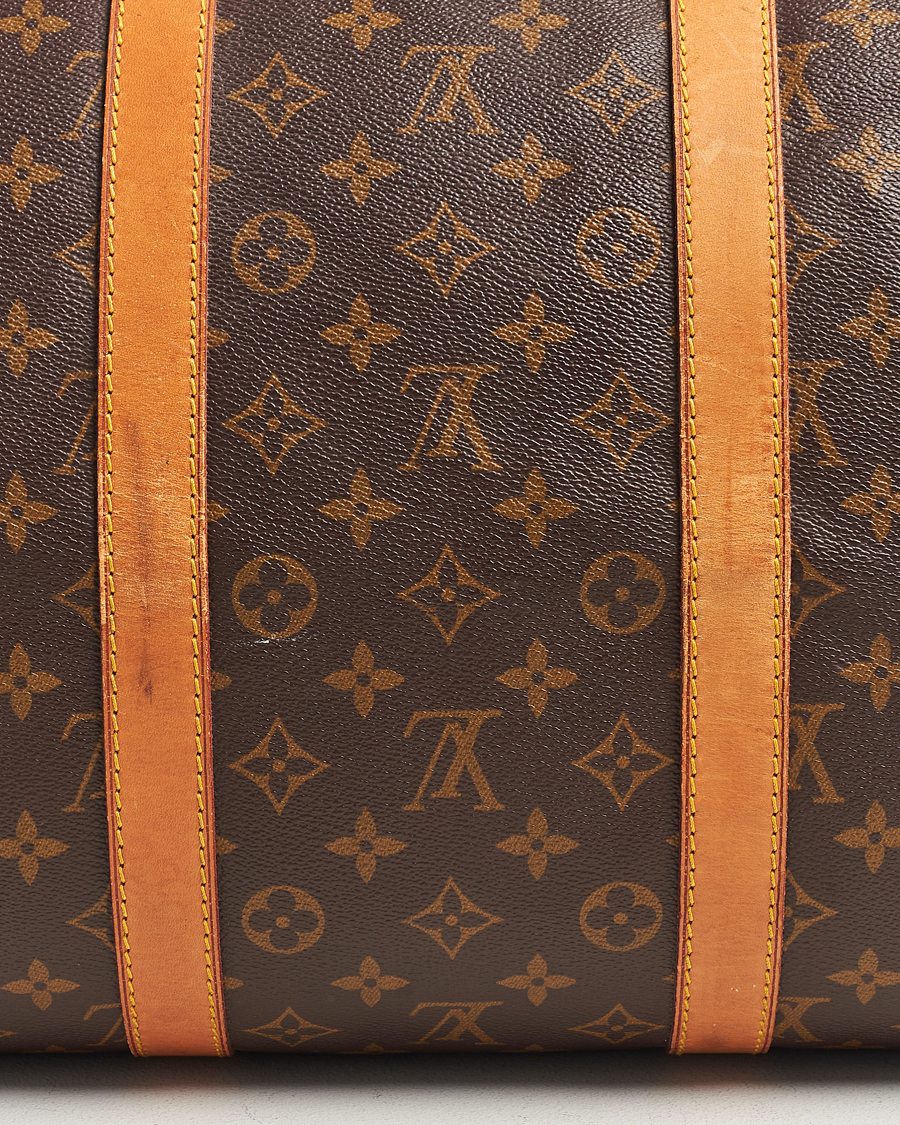 Heren | Louis Vuitton Pre-Owned Keepall Bandoulière 55 Monogram | Louis Vuitton Pre-Owned | Keepall Bandoulière 55 Monogram