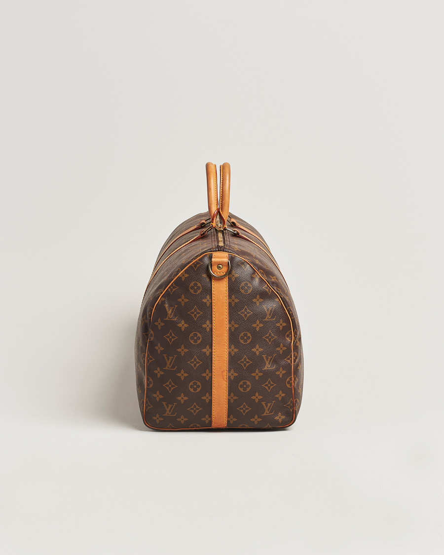 Heren | Louis Vuitton Pre-Owned Keepall Bandoulière 55 Monogram | Louis Vuitton Pre-Owned | Keepall Bandoulière 55 Monogram