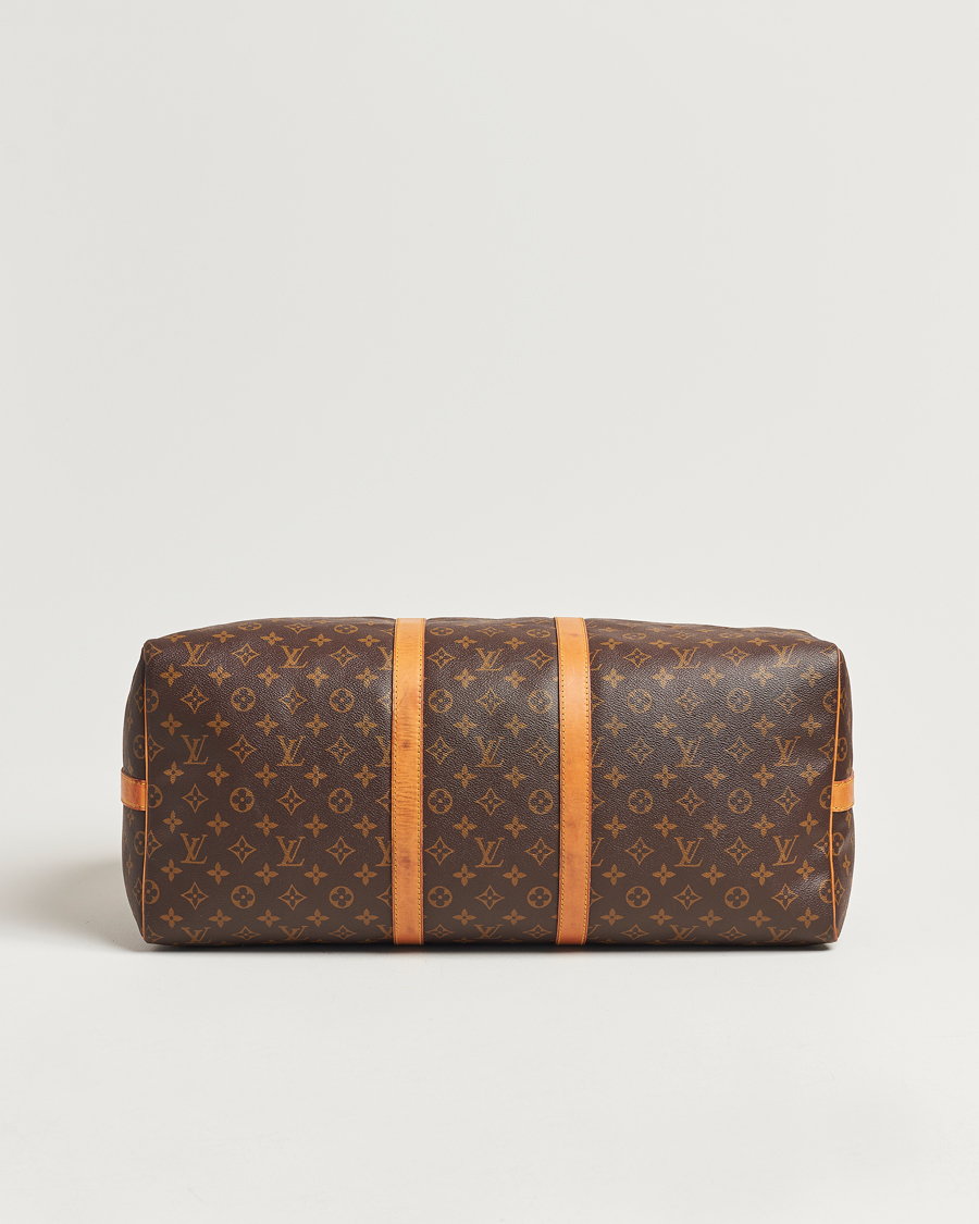 Heren | Louis Vuitton Pre-Owned Keepall Bandoulière 55 Monogram | Louis Vuitton Pre-Owned | Keepall Bandoulière 55 Monogram