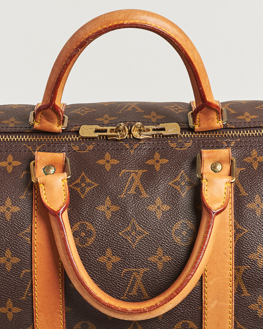Heren | Louis Vuitton Pre-Owned Keepall Bandoulière 55 Monogram | Louis Vuitton Pre-Owned | Keepall Bandoulière 55 Monogram