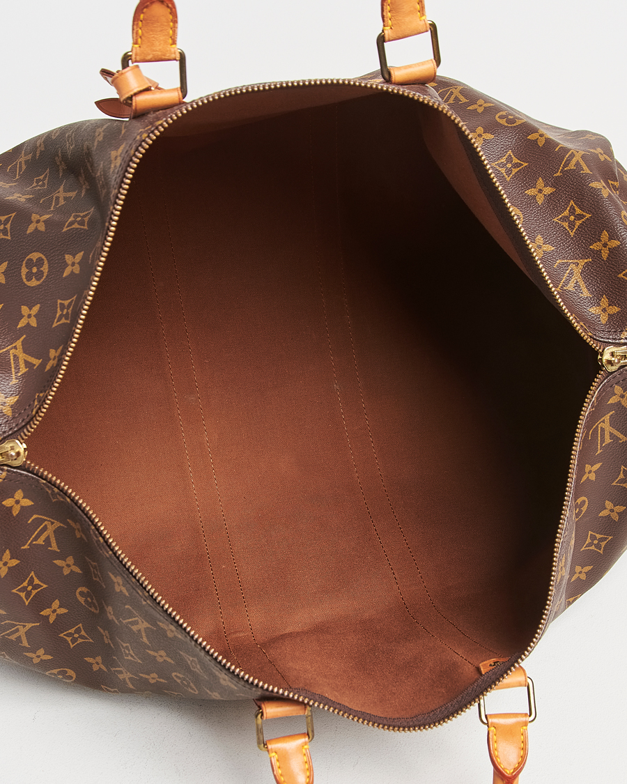 Homme | Louis Vuitton Pre-Owned Keepall Bandoulière 55 Monogram  | Louis Vuitton Pre-Owned | Keepall Bandoulière 55 Monogram 
